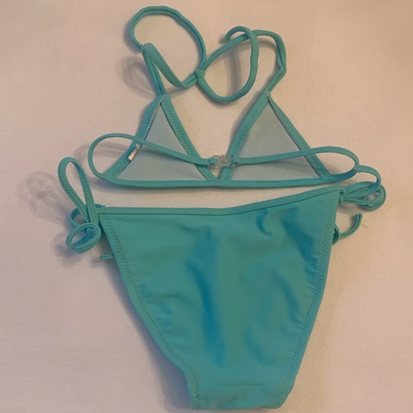 Pate De Sable Turquoise Bikini. Size 4. - Picture 6 of 13